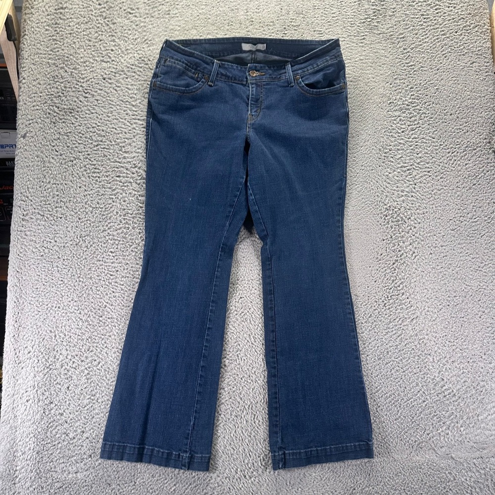 Levi's 542 Jeans Women's 18 Blue Cotton Denim Flared Leg Streetwear Stretch